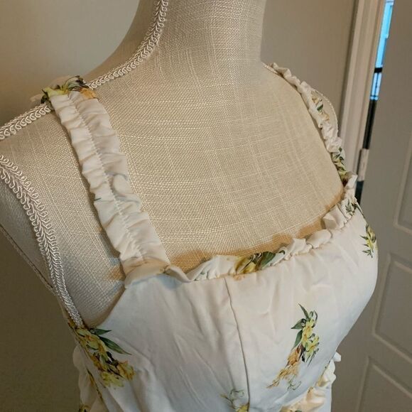 Show Me Your Mumu Floral Bristol Maxi Dress with Slits - Picture 4 of 15